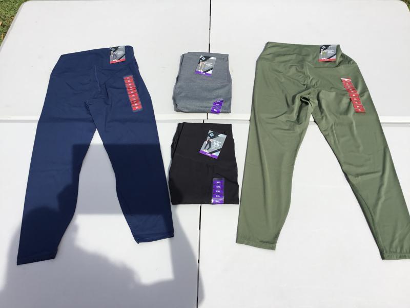 50 New Womenâ€™s Members Mark Leggings Mixed Sizes and Colors