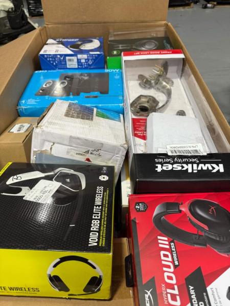 Electronics - Sony, Razer, Jabra, Yale, Ubiquiti, Polk - MSRP $14,942