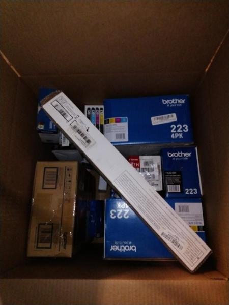 Printer Ink and Toner - Canon, Brother, Xerox, Epson - MSRP $2,013