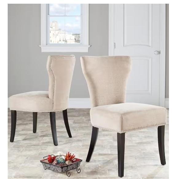 Seasonal - SAFAVIEH Jappic Light Gold/Black Side Chair, Nathan James, Gymax, homfan, VEIKOUS, WNP - Est Retail $1,762