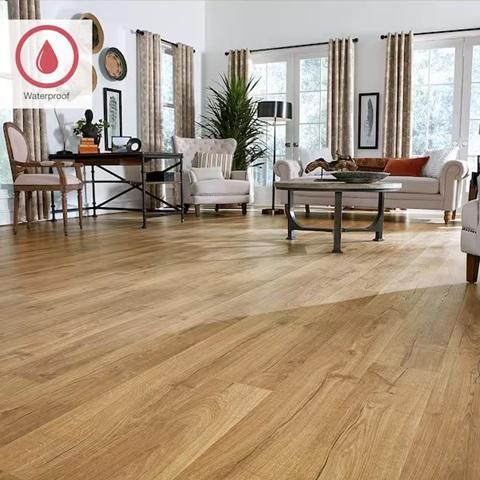 Flooring - Pergo Outlast+ Marigold Oak Waterproof Lminate Wood Flooring - Est Retail $1,369