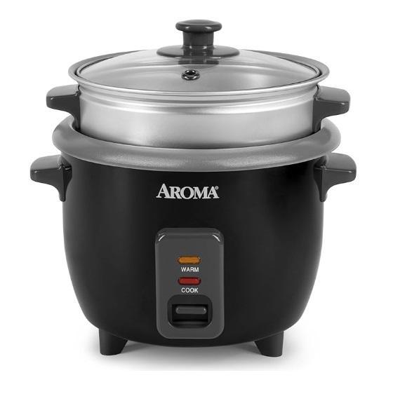 Home - Aroma Housewares 3-Cup Raw/6-Cup Rice Cooker, LifePro Turbo 3D Vibration Plate, BLACK+DECKER - MSRP $2,455