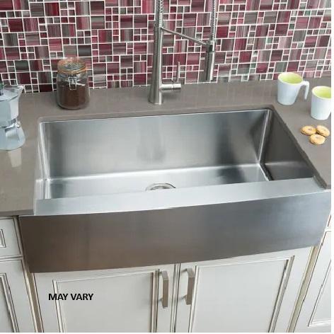 Miseno MNO163620F Stainless Steel Kitchen Sink - MSRP $506