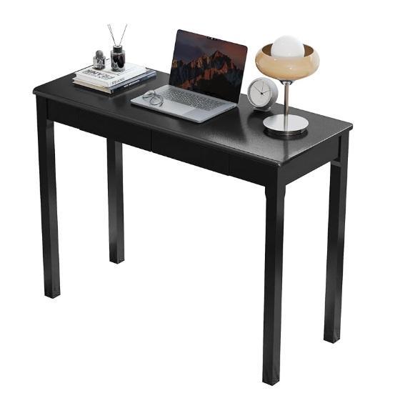 ENPKLUTE Solid Wood Desk w/Drawers 39x16in, Brio Bottom Loading Water Cooler Dispenser, Electric Scooter - MSRP $2,410