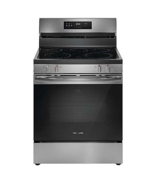 Salvage Appliances - Frigidaire FCRE308CAS 30" 5.3 cu. ft. Freestanding Electric Range - MSRP $1,094
