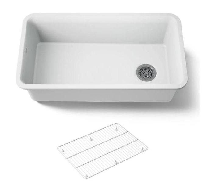 Kohler K-8206-CM6 Kitchen Sink - MSRP $550
