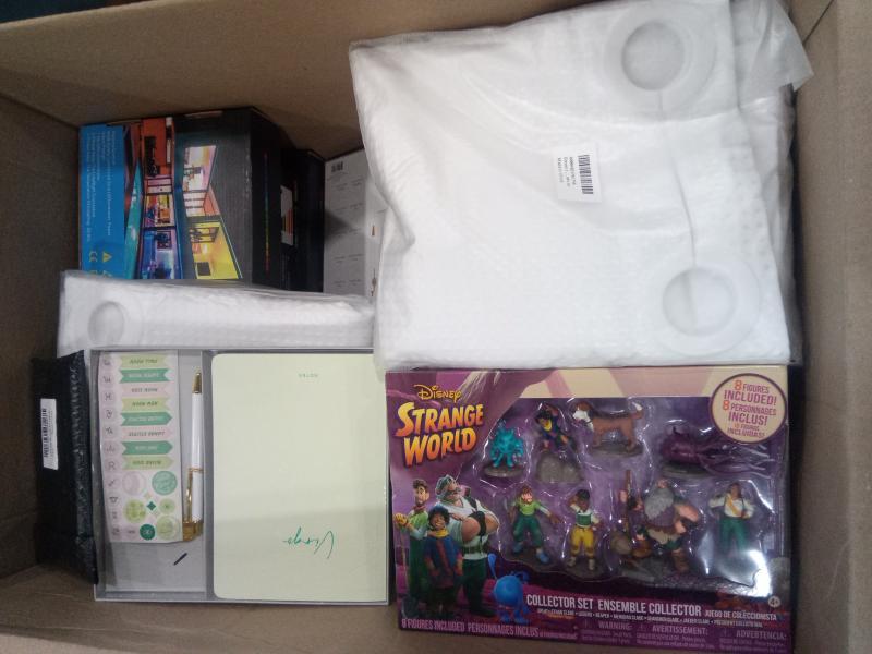 General Merch - 10x Magnifying Glass, Strange World Mini Figures, Dorman Wheel Lug Studs - MSRP $4,659