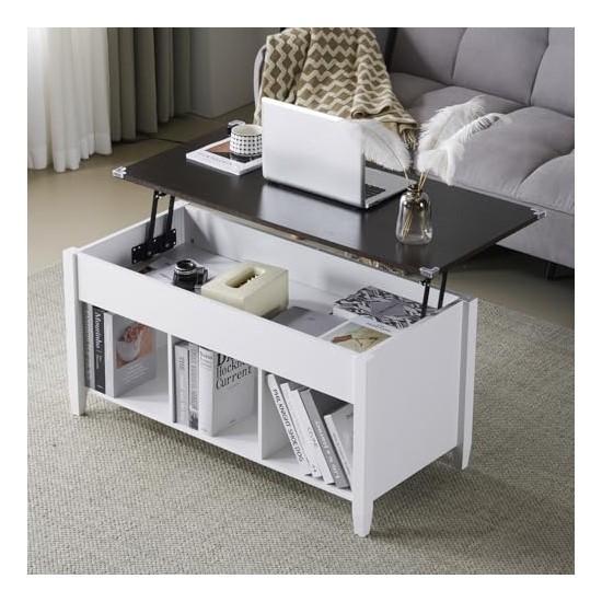 Vingli Lift Top Coffee Table, Powerwhale Kids Electric Car, Vevor Sensory Bubble Tube Lamp - MSRP $1,712