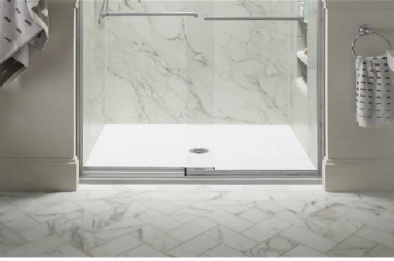 Kohler K-1935-0 Shower Base - MSRP $648