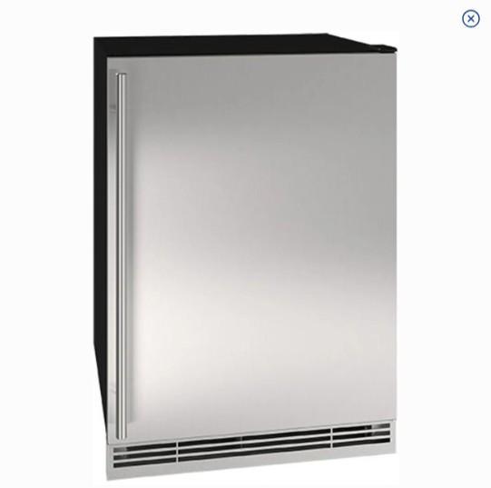 U-Line Compact Refrigerator-Freezer in Stainless Steel - MSRP $2,969