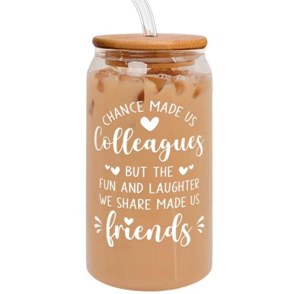 General Merchandise- Friendship Glass Coffee Cup with Lid, Libbey Magnitude Stemless Wine Glasses Set of 4- MSRP $8,321