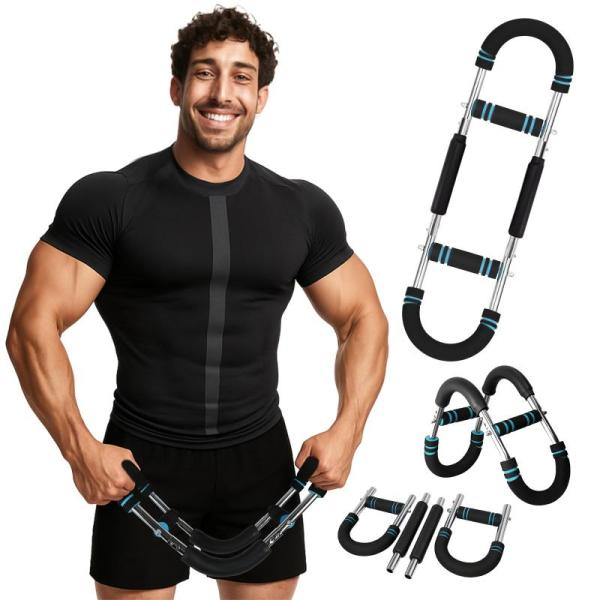 Sports- Tiaforza Twister Arm Trainer, 60-110lb Adjustable Chest, Feel my rhythm Pickleball Paddles Set - MSRP $6,636