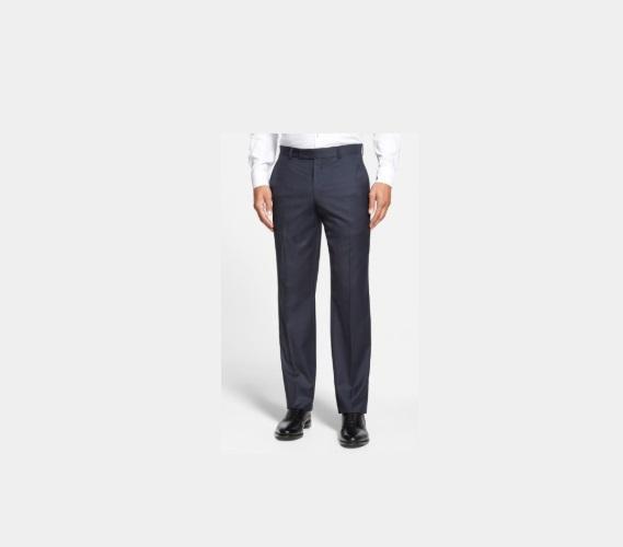 Apparel- Ted Baker London Jefferson Flat Wool Pants, BOSS, David Donahue, Robert Barakett, Elwood -Original MSRP $2,974