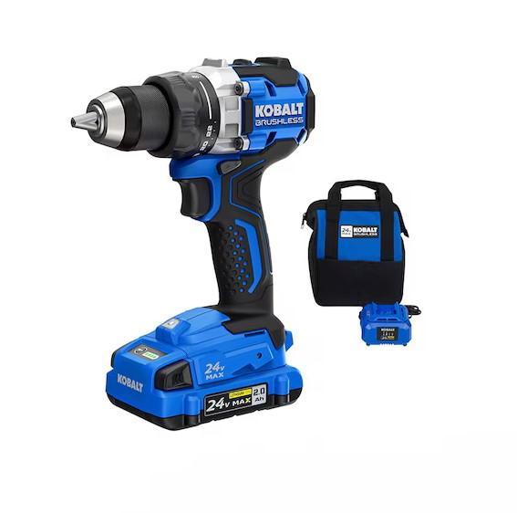 Kobalt 24V Drill/Driver Kit, Panasonic Bathroom Exhaust Fan, Worktunes Hearing Protector - MSRP $2,059