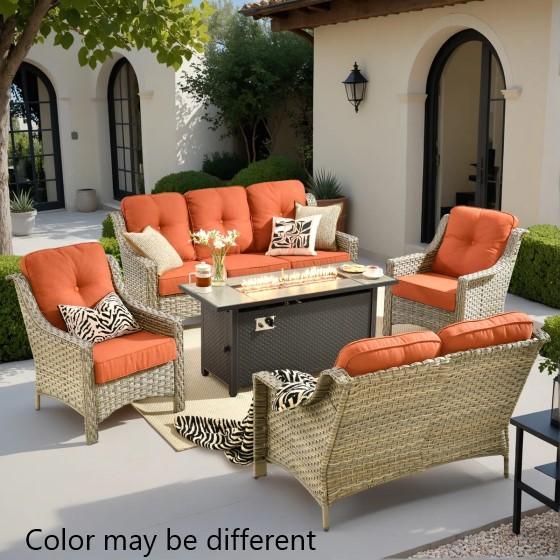 Truckload - Furniture - Lark Manor Patio Furniture Set, Seren Living Room Set, Lamyla Dresser - MSRP $43,823