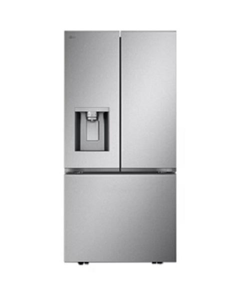 Appliances - LG LF25S6330S 25" Cu. Ft. Stainless 3-Door French Door Refrigerator - MSRP $2,495