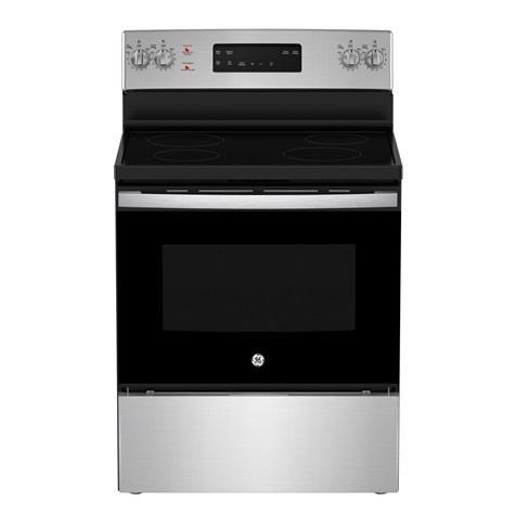 Appliances - Mabe (GE) JCB630SVSS 30" 5.0 Cu ft. 240 Volts Freestanding Electric Range - MSRP $994