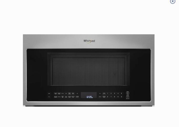 New Whirlpool WMH78519LZ Over-The-Range Microwaves - MSRP $9,900