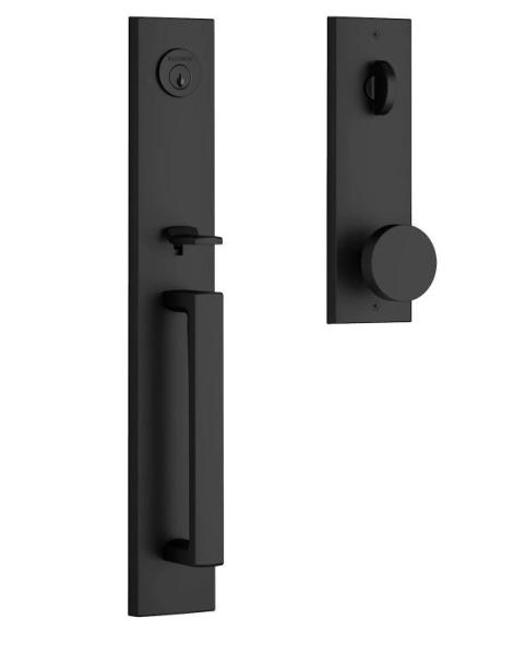 Baldwin EESANxCONCQE190 - Handlesets Door Hardware, MinkaAire F781L-BNW - Ceiling Fans Fans - MSRP $9,017