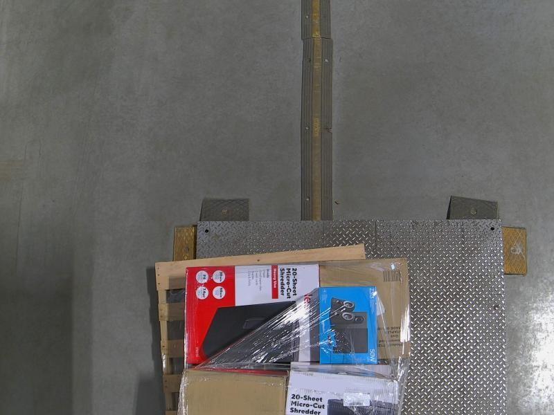 Electronics - Fellowes Micro-Cut Shredder, Logitech Computer Speaker System, Multi-Media Shredder - MSRP $1,466