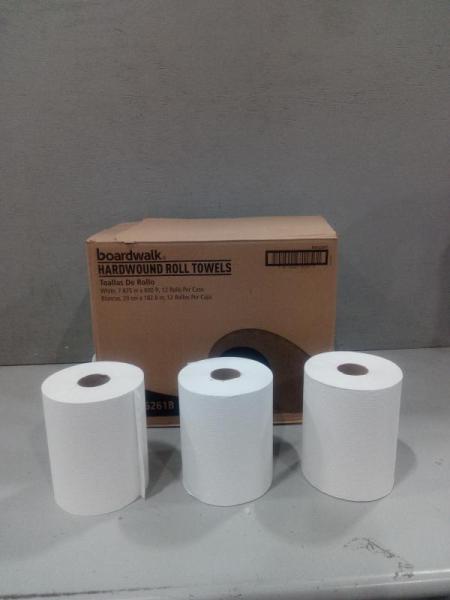 NEW - Grocery - Boardwalk Hardwound Roll Towels - 12pk - MSRP $510