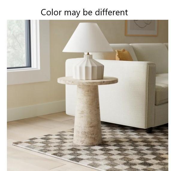 Furniture - Cuaron Pedestal End Table, Bradley Bar Stool, Hughes Windsor Dining Chairs - MSRP $2,808