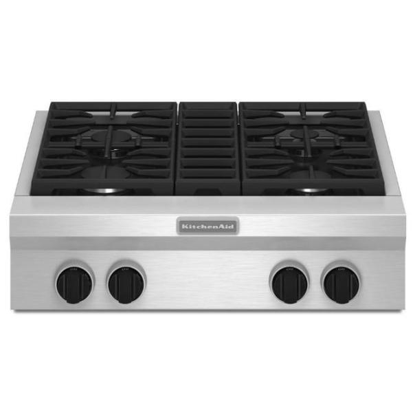KitchenAid Cooktop & GE Hood - MSRP $3,224