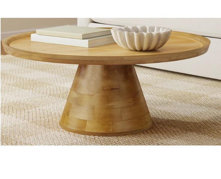 Furniture - 3pc Living Room Sets, Padmore Modern Coffee Table, Split Wooden Box Spring, Chenille Sofa - MSRP $2,032