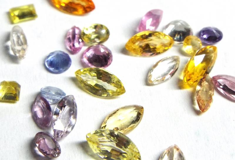 MULTICOLOR SAPPHIRE Gemstones Wholesale Parcel/LOT 5 Carats