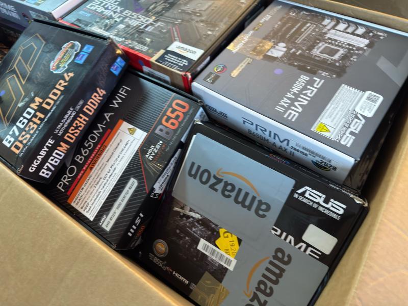 SALVAGE Motherboards - ASUS, GIGABYTE, MSI - MSRP $6,695