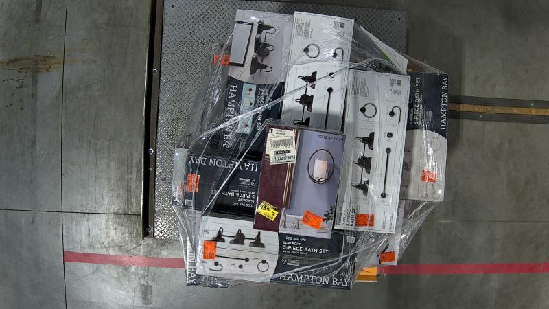 Lighting & Electrical - Hampton Bay Ansley Pine 24in Vanity 3-Lights, Elmcroft 29in 3-Light Vanity - Est Retail $2,180