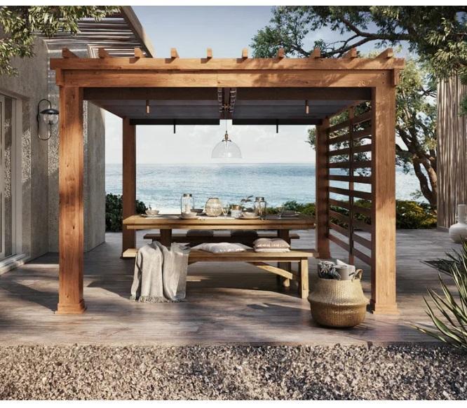 Truckload - Housewares - 11x13ft Steel Frame Pergola, Azamat 30"H LED Medicine Cabinet, Pre-lit Tree - MSRP $91,406