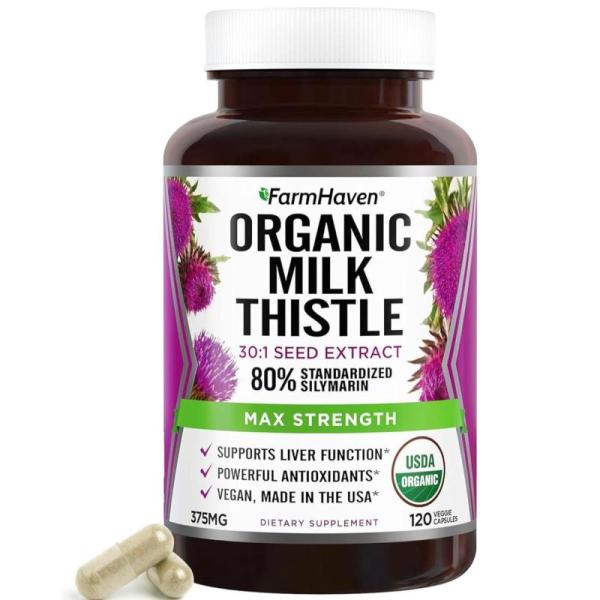 FarmHaven Milk Thistle Capsules MSRP 22,997