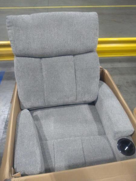 Furniture- Bernardete Left Seat, pholstered Lift Storage Bed Frame With Hotel-Style Headboard- MSRP $489