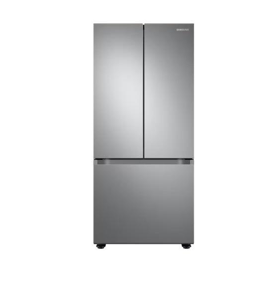 Samsung RF22A4111SR 30" W 21.8cu.ft French Door Refrigerator w/Icemaker, Stainless Steel - MSRP $1,595