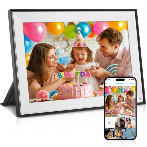Camera- EMITEVER 10.1 Inch WiFi Digital Picture Frame, DDgro Mini Electronics Travel Organizer Pouch - MSRP $2,907