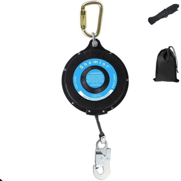 General Merchandise-NB100 Face Tactical Gas Mask, SHEMIOR 50FT Self Retracting Lifeline, Gold Silverware - MSRP $4,542