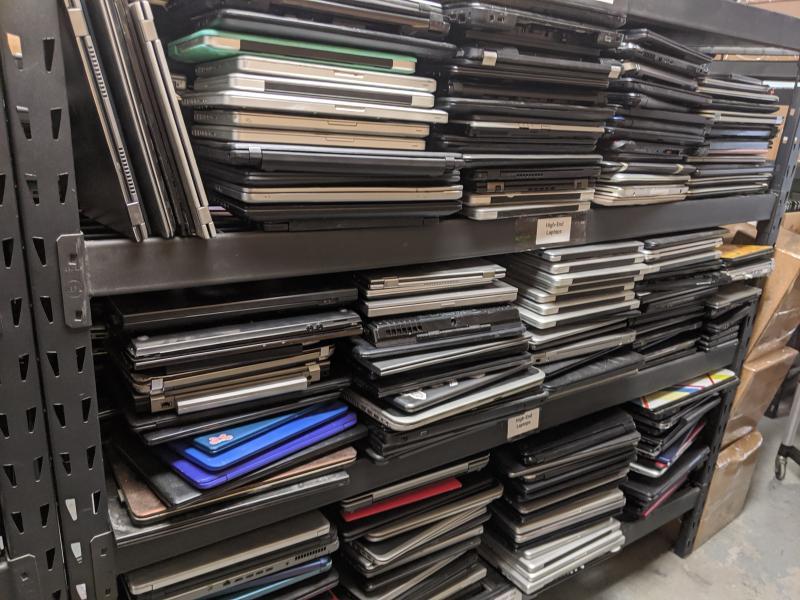 Laptops by Apple, Asus, Dell, HP, Sony & More 150 Units, MSRP $114,940