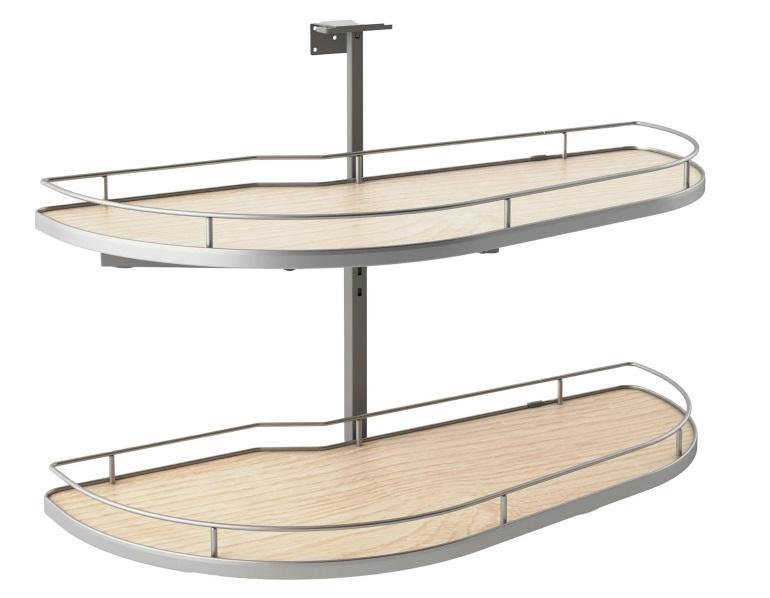 Rev-A-Shelf 587-18-RMP Two Tier Lazy Susan - MSRP $613