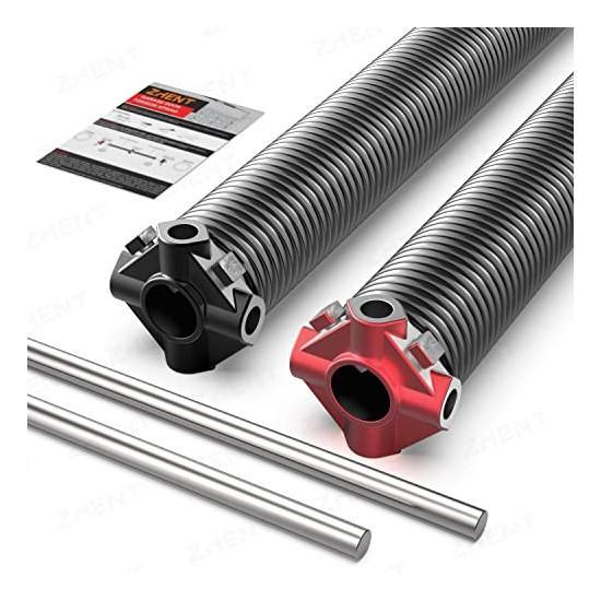 ZhenT Garage Door Torsion Springs, Comax Futon Sofa Bed, PureCozy 6x9 Area Rug - MSRP $2,666