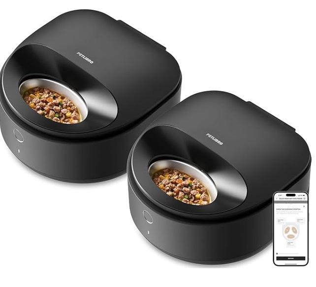 PETLIBRO Auto Cat Feeder Wet Food, Cmfshape Oversize King Bedspread, Favocama Pillows, Auto Litter Box - MSRP $42,010