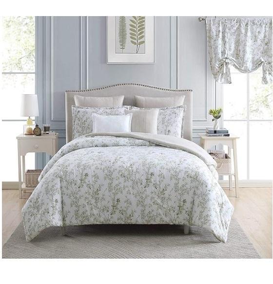 Laura Ashley Home King Comforter Reversible Set, Evenflo Pivot Xplore Infant Car Seat Adapter, Trash Can - MSRP $40,708