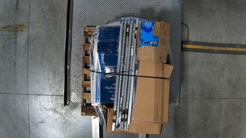 Harbor Breeze Centreville 42in Brushed Nickel Indoor Flush Mount Ceiling Fan, HoldRite Expansion Tank - MSRP $2,060