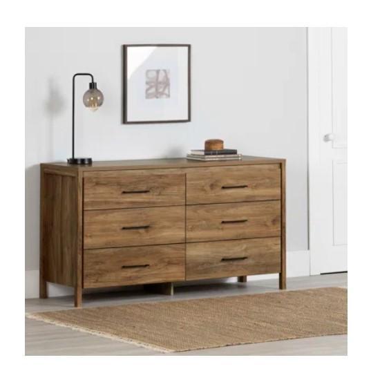Furniture - Gravity 6-Drawer Dresser, Chlchester End Table, Sparta Lift Top Coffee Table - MSRP $1,562