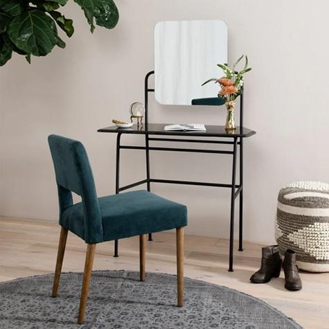 Furniture - Joss & Main Velvet Side Chair Bella Jasper, Red Barrel Studio Fabric Upholstered Dining Chairs -MSRP $2,267