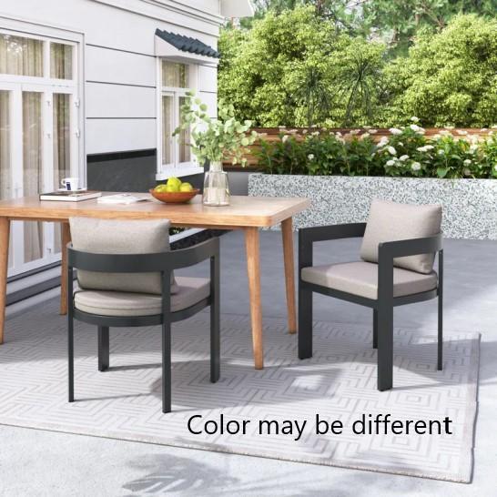 Furniture - Jerry Aluminum Dining Chairs, Ebern Designs Dresser, Nicolee 3 Drawer Sideboard - MSRP $2,788