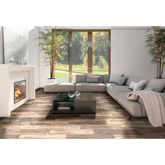 Flooring & Rugs - Florida Wind River Beige Porcelain Tile - Est Retail $2,328- 1plt