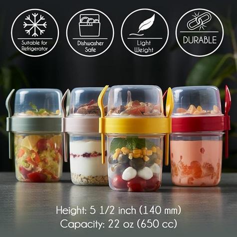 Home - Crystalia Yogurt Parfait Cups with Lids, Cake Pop Molds, Pumpkin Dishwasher Magnet - MSRP $15,451