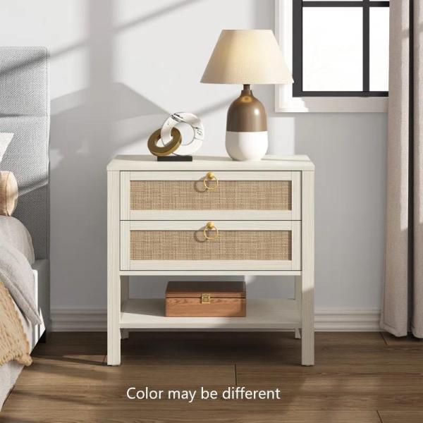 Home Decor - Pomodoro Rattan Nightstand, Donohue Table Lamp, Talis Kitchen Faucet - MSRP $2,825