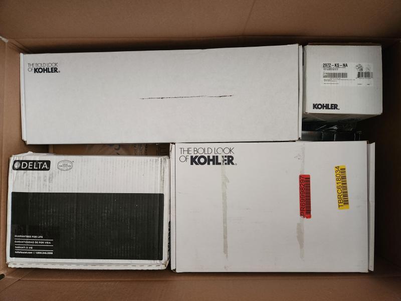 Home Improvement - Delta, Pfister, Kohler - MSRP $5,030